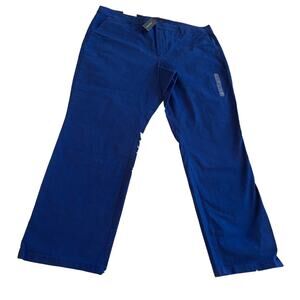 NWT TOMMY HILFIGER Pants Stretch Slim Chino  TH Flex Women Sz 18 NWT